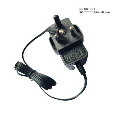 Picture of TPLink 9V 0.6a DC Cable Power Adaptor for TP Link Router, Modem and Other Black