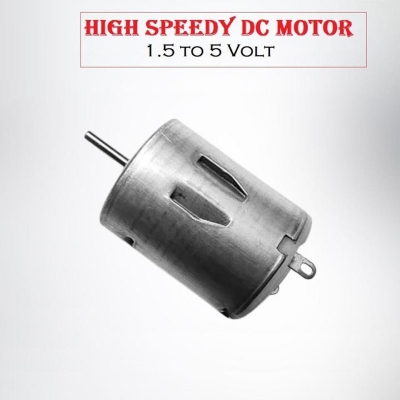 Picture of R-280 1.5 volt to 5 Volt high Speedy DC Motor - Silver Silver