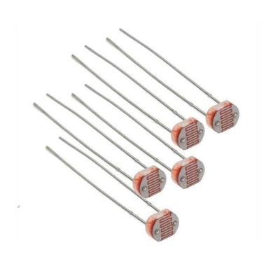 Picture of 5 Pieces of Light Dependent Resistors (LDR) Multicolor