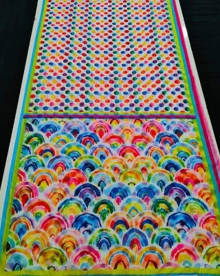 Picture of New Exclusive Design White Color Chandini  Soft Silk Digital Print Saree for women - White