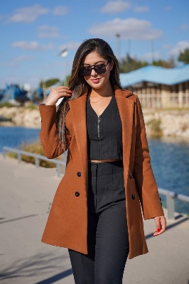 Picture of Women Fashionable Winter fur overcoat Eit Color trending best quality china winter fabric Jackets Coats for women - Eit