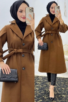 Picture of Women Fashionable Winter fur overcoat tama Color trending best quality china winter fabric Jackets Coats for women - Tama