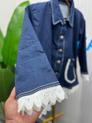 Picture of Women Fashionable Brand new winter jacket Material-Gins Fabric  – সুপার সফট, ওয়ার্ম & প্রিমিয়াম লুক for women - Blue