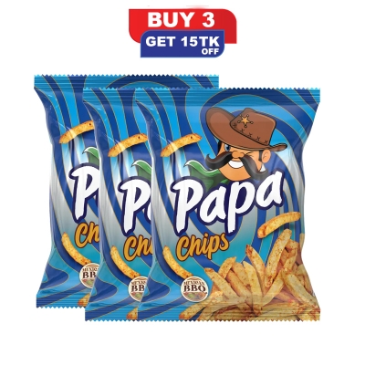 Picture of PAPA CHIPS MAXICAN BBQ FLAVOR 21 GM