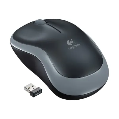 Picture of Logitech M185 Wireless Mouse, Gray, 3Y (910- 002255)