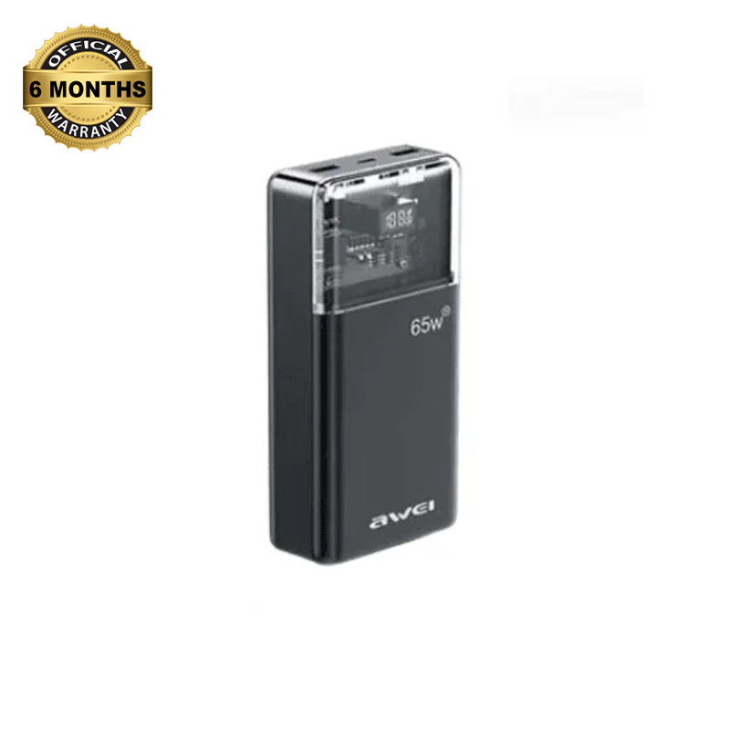 Picture of Awei P109K 30000mAh 65W Fast Charging Powerbank - Black