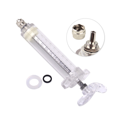 Picture of Adjustable Syringe 10ml + Steel Animal Injector Syringe Needle (1 Box × 12 pcs)