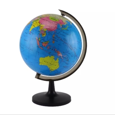 Picture of [64cm globe dia meter 26inc] Toy Gift Blue Ocean World Globe Map With Swivel Stand Geography Educational