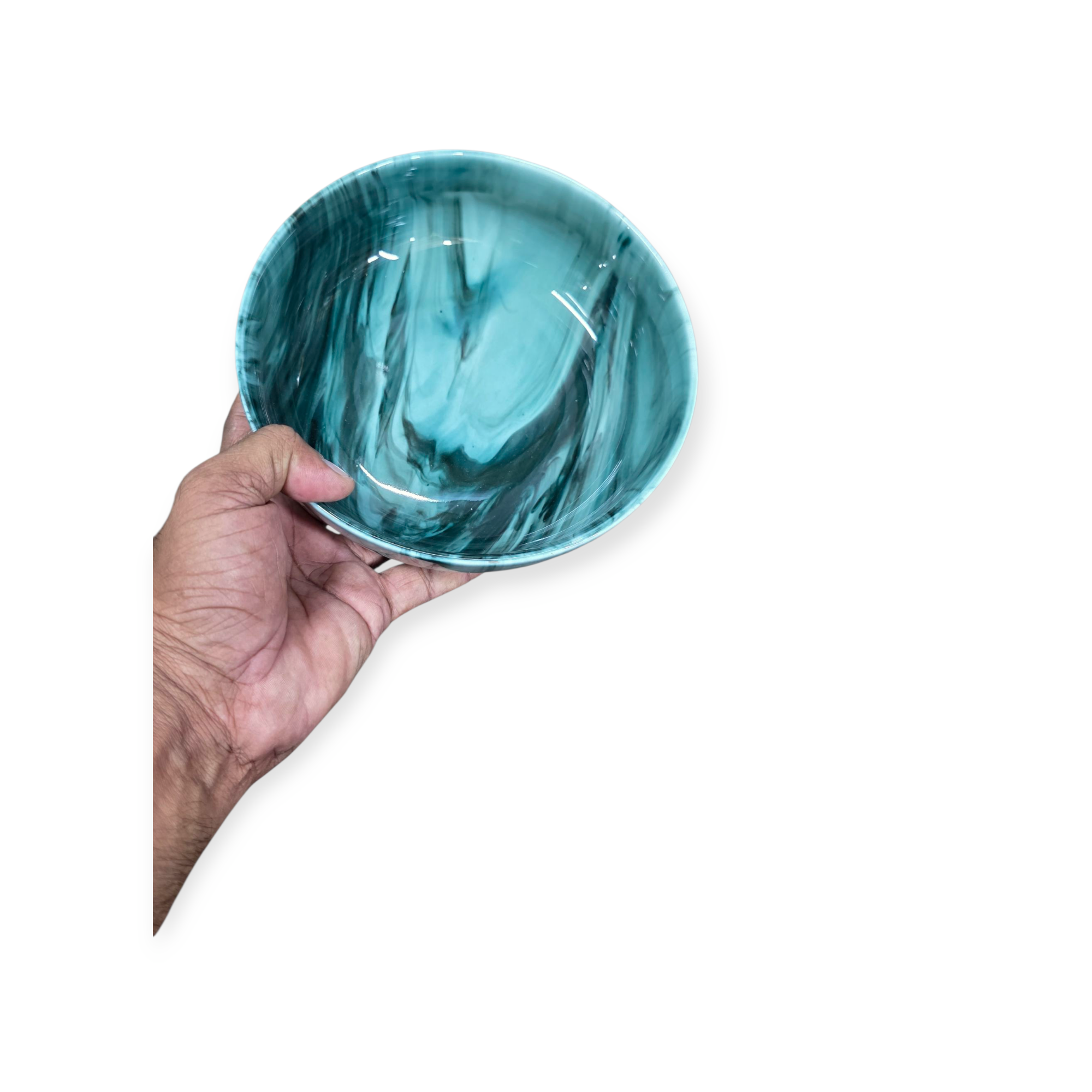 Picture of 1 Piece Nordic Style 7Inch Tableware Bowls Ceramic Ceramic Deep Bowl Curry Dish Curry Bowl Set..