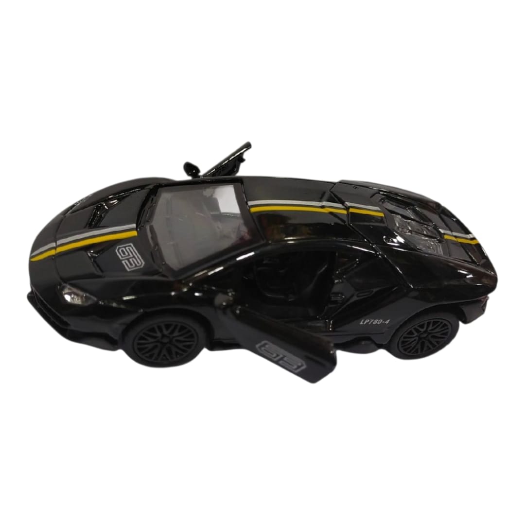 Picture of 1:32 Alloy Model Car for Home(Glossy Black)/Alloy Car Models Kids Toys For Children Classic Metal Car/Metal Model Car, Durable Beautiful Vivid Exquisite 1:32 Alloy Model Car
