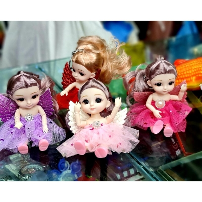 Picture of 16CM barbie doll set 13 point moving 3D REAL eye   Mini Jointed Doll Girls Movable Jointed Girl BodyRetro Style Kawaii Princess BJD Dolls Girls Toys BirthdayGift