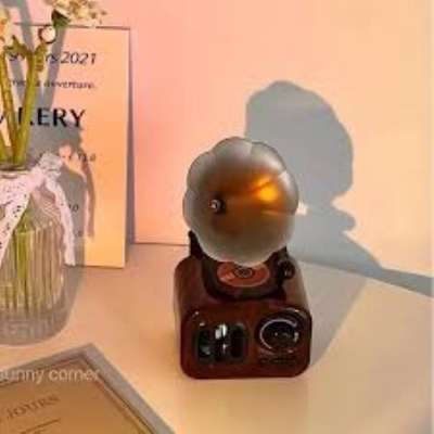 Picture of 1pc,New Music Box, Retro Phonograph Music Box Decoration Ornament Musical Box Table Desk Decoration Valentine's Day Gifts