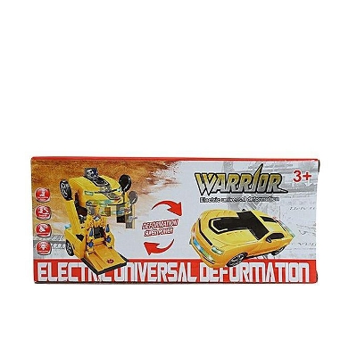 Picture of 2 In1 Robot Car For Kids - Yellow