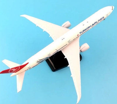Picture of 20CM Turkish Airlines Boeing 777 Airplane model Turkey 16CM