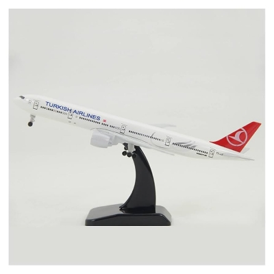 Picture of 20CM Turkish Airlines Boeing 777 Airplane model Turkey 16CM