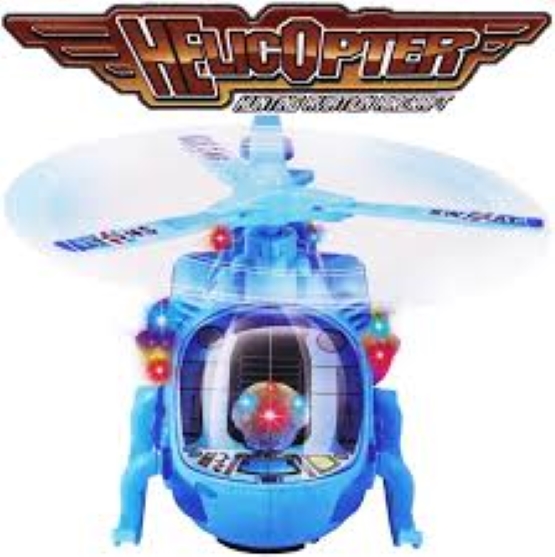 Picture of 3D and lighting bettary control with music  helicopter for kids Aseenaa Musical And 3D Led Lights Helicopter Toy For Boys Girls360 Degree Rotation Aeroplan Vehicle Toys For 2-5 Years