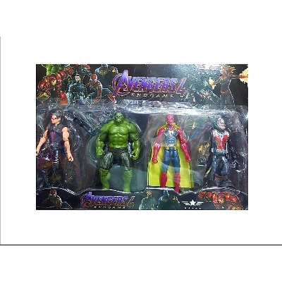Picture of 4 piece super hero avenger set toy figure