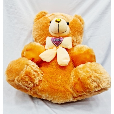 Picture of 44cm  valentine gift Teddy Bear Kids Toys & Plush Girls Valentine Day Gift Soft Plush Princess GIRL'S Toy Romantic Family Panda Doll Bear Hug CHILDREN'S