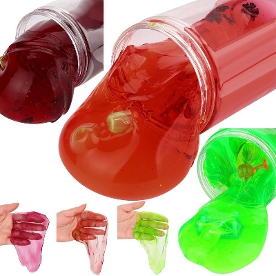 Picture of 500ML Canned Crysta Jelly Toy Soft Slime Scented Stress Relief Fun Sludge Toys