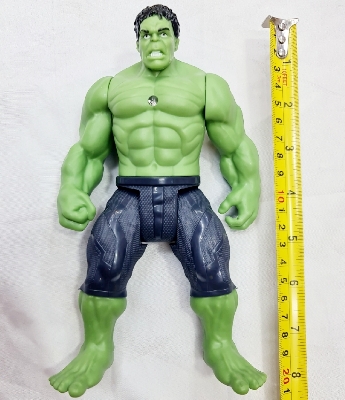 Picture of Action Super Hero New Design Avengers HULK 4 PVC Series Marvel Figure Model Toy With Lighting For Kids