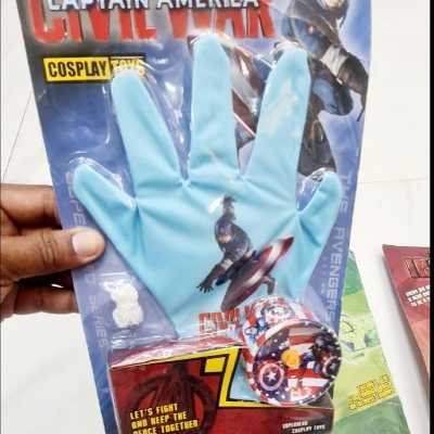 Picture of Aluminum Alloy Magic YoyoResponsive High-speed Yoyo Captain America Hulk