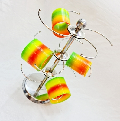 Picture of Bangle stand Churir Alna Twelve Stick Curi Rakhar Stand [Theft Stan  The Connection Rotating Display Stand Bangle Stand decor Churi Alna Rotating Churi Stand stainless steel B.