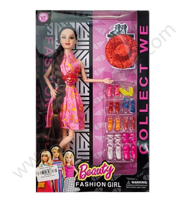 Picture of Beautiful Princes Doll - Pink and White