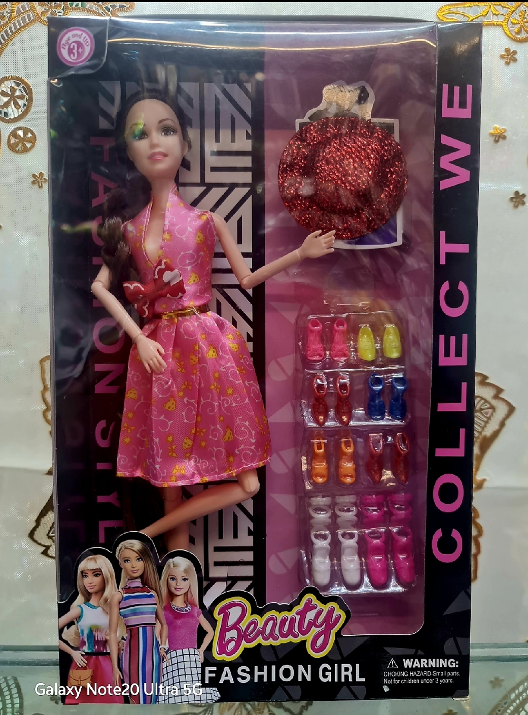 Picture of Beautiful Princes Doll - Pink and White