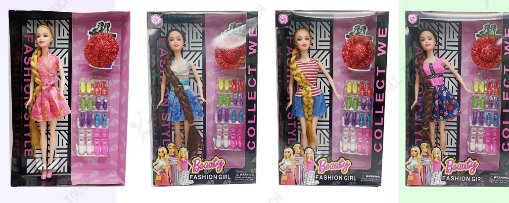 Picture of Beautiful Princes Doll - Pink and White