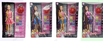 Picture of Beautiful Princes Doll - Pink and White