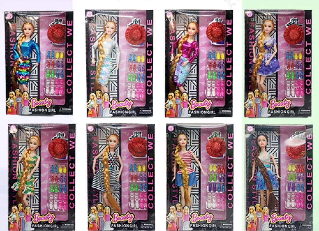 Picture of Beautiful Princes Doll - Pink and White