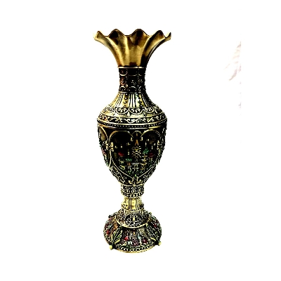 Picture of Brass flower vase antique metal colour