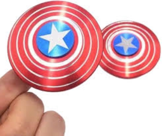 Picture of Captain America Shield Metatrail-Spinner Fidget