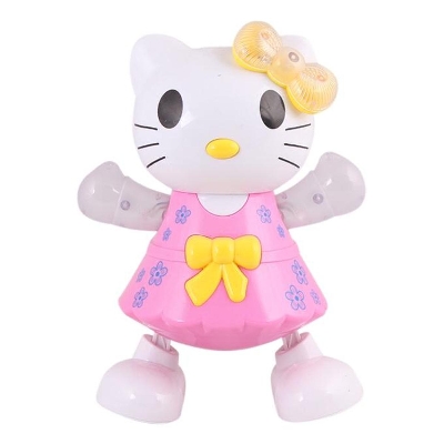 Picture of Doll with Lights and Music - White and Pink