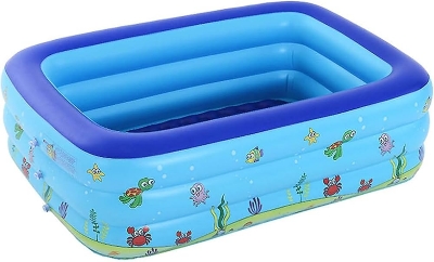 Picture of Enjoy Quality Family Time with Inflatable Paddling Bathtub - Safe and Fun for Kids : Length-150Cm