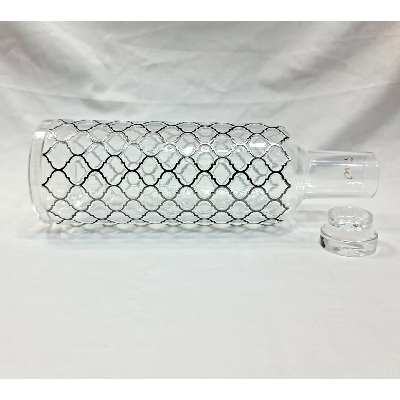 Picture of Exclusive water bottle shape Milk, water, oil vinegar bottles of glass made juice bottle rooh afza bottle