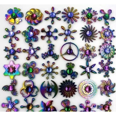 Picture of Fidget Smart Spinner 4 Blades - Blue and Purple