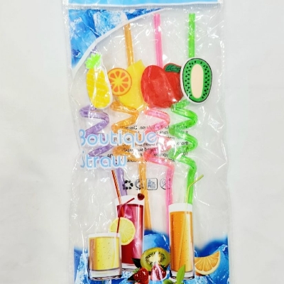 Picture of Juice straw for drinking juice with dear once