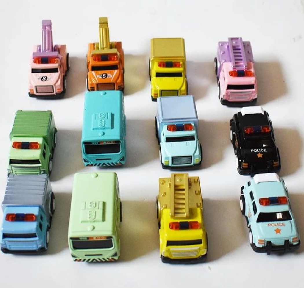 Picture of Kids Truck Toys Mini Alloy Car Boys Toy Cars, Metal City Corporation Toy Cars for Toddlers,
