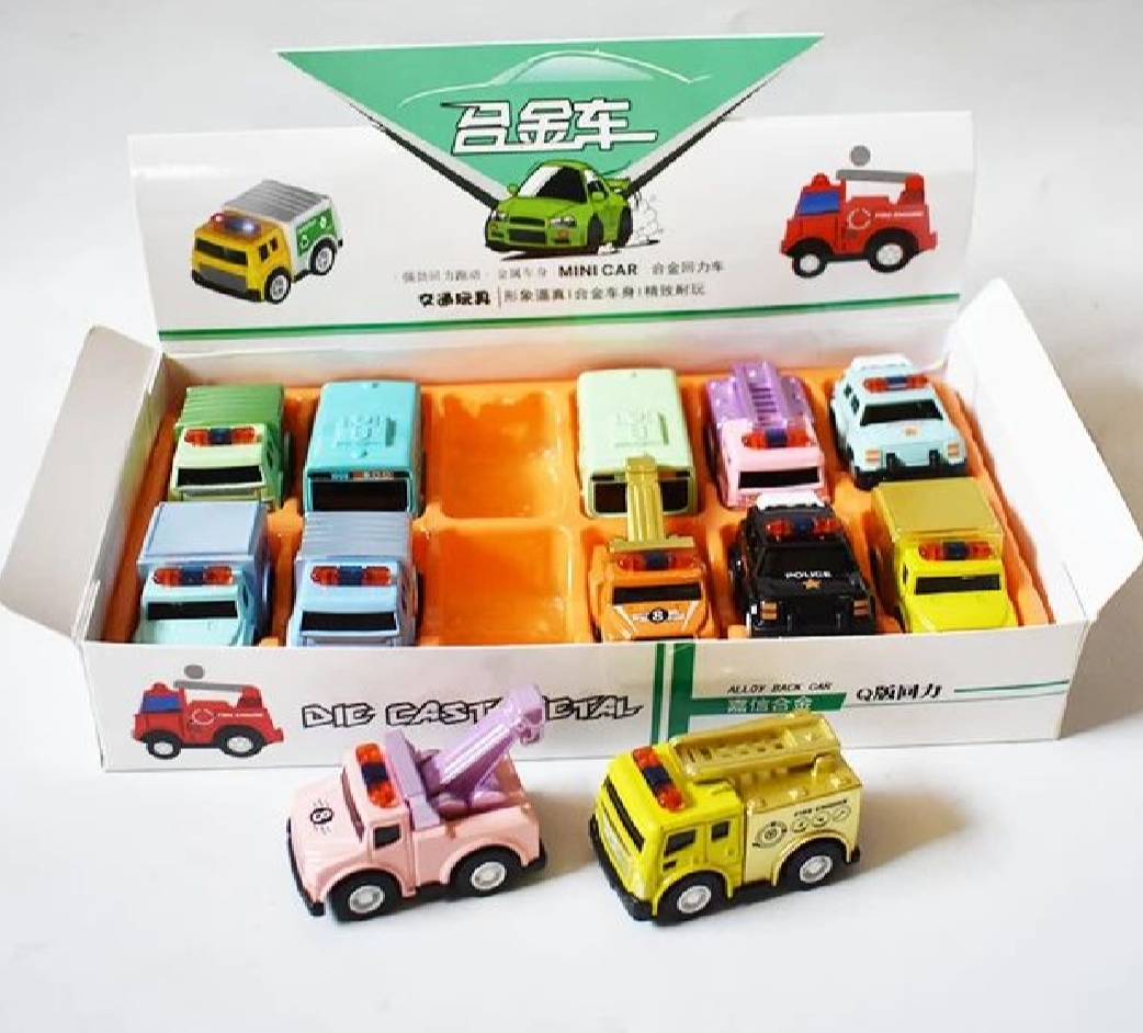 Picture of Kids Truck Toys Mini Alloy Car Boys Toy Cars, Metal City Corporation Toy Cars for Toddlers,
