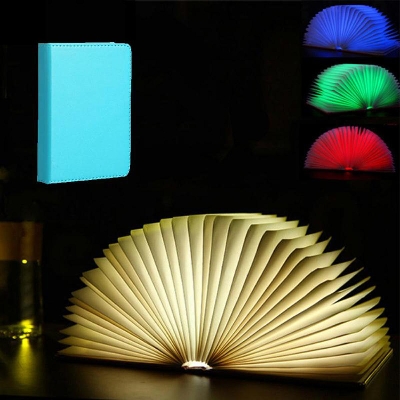 Picture of LED Book Lamp 5 colours Wooden Small Size