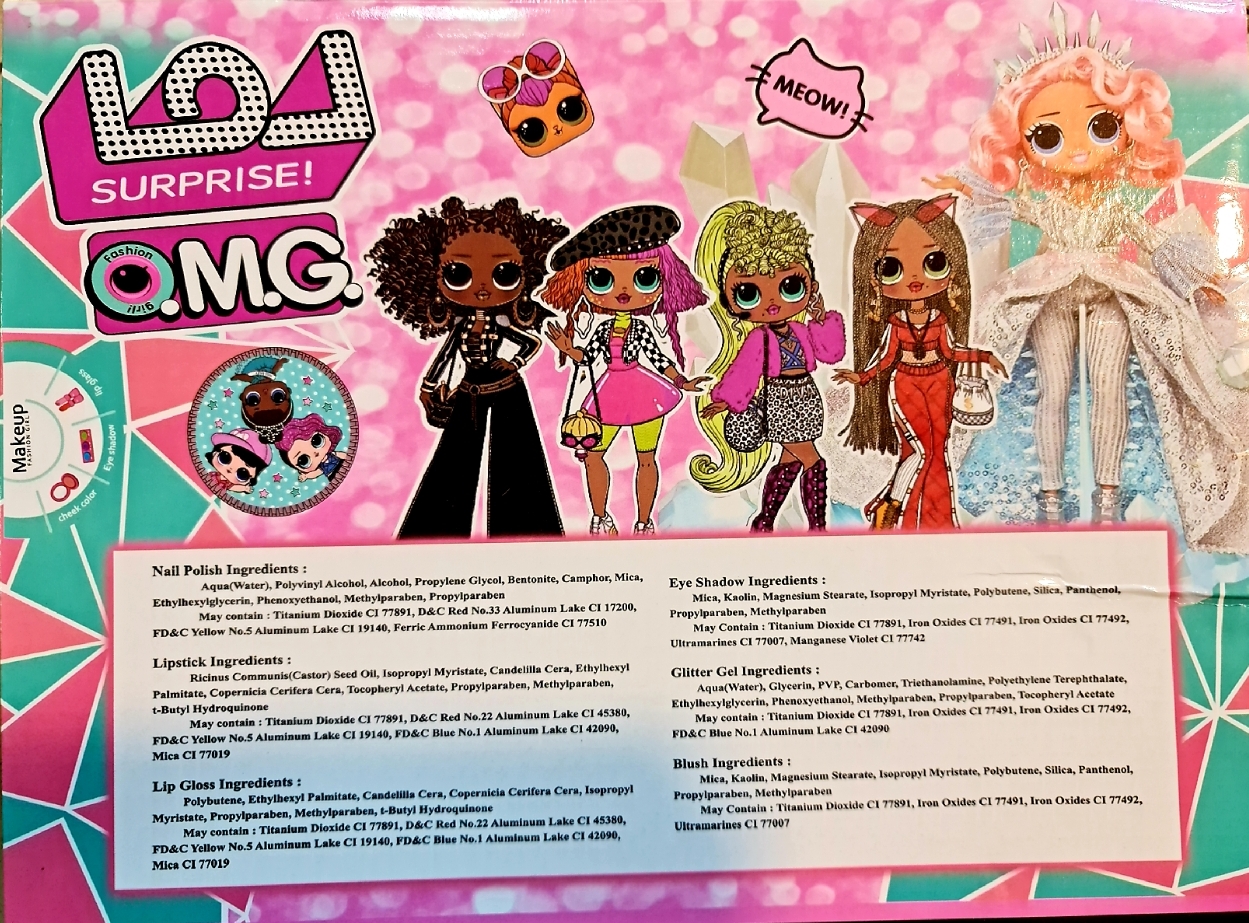 Picture of Lol omg makeup box for kids  this girl gift