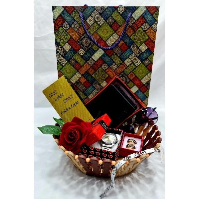 Picture of Love Gift for man combo offer  Gift Set For Special Person With Love and birthday valentine day gift