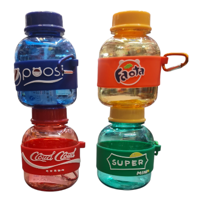 Picture of Mini  Bottle Coca Cola Fanta Papsi Super Mini Water Bottle Mini Portable Plastic Water Bottle Round new model 1pc 350ml