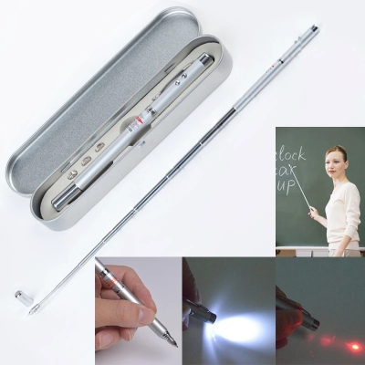 Picture of Multifunctional Resistive screen stylus Laser Pointer Pen with Light Laser and Stick to Point