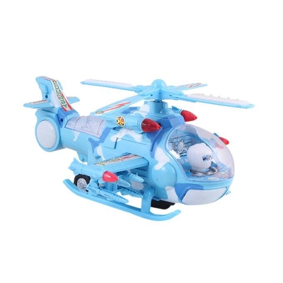 Picture of Musical Force Helicopter Toy - Sky Blue