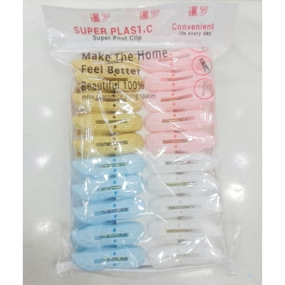 Picture of new China badam Designed Cloth Clip 20pc