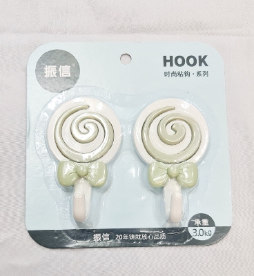 Picture of New Hook Non Marking Screw 2Pcs Punch-Free Wall Stickers Home Seamless Nail With Nut And Nut Cap