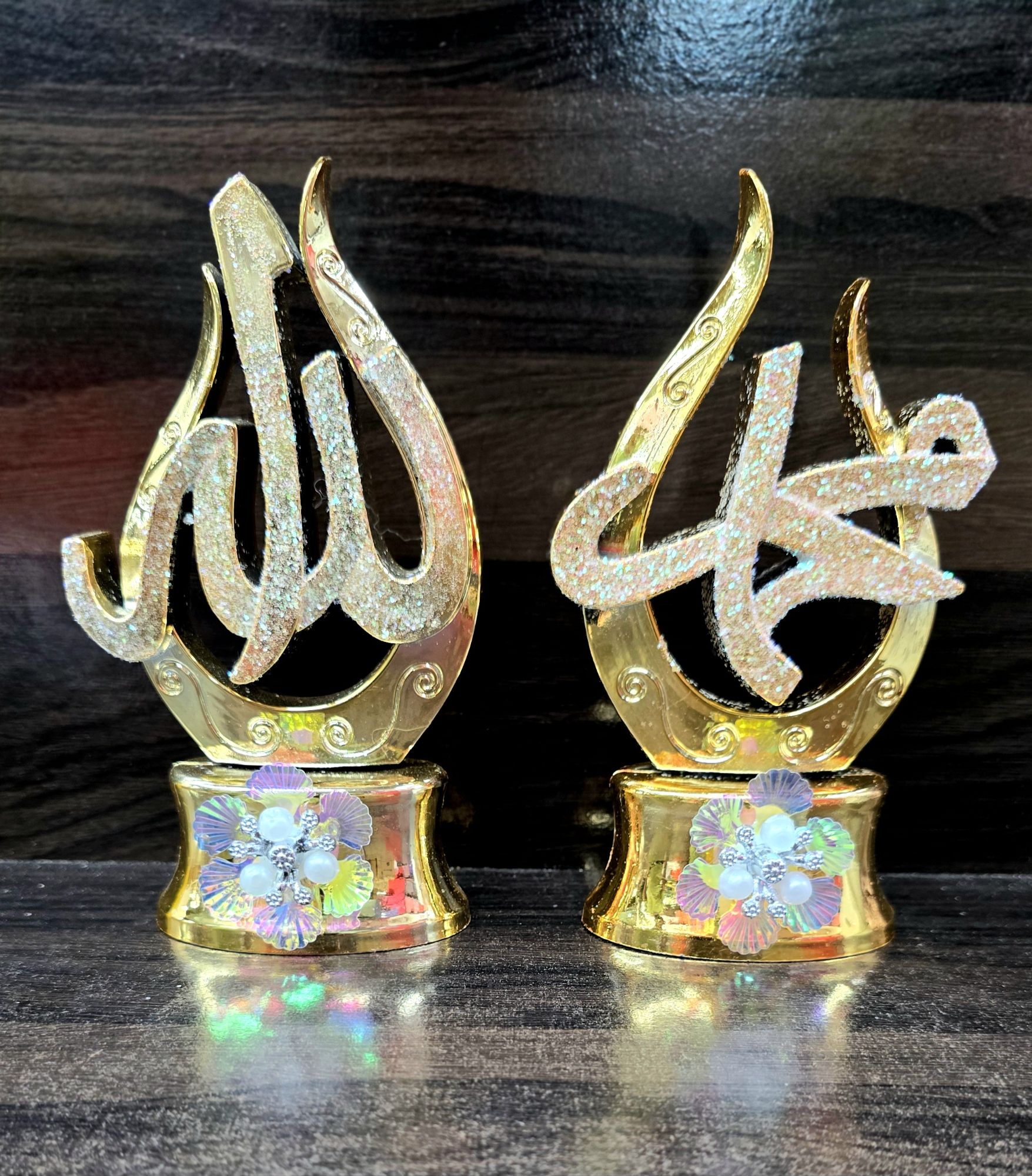 Picture of new model showpiece Allah Muhammad dex unique 2 in 1 showpiece gift