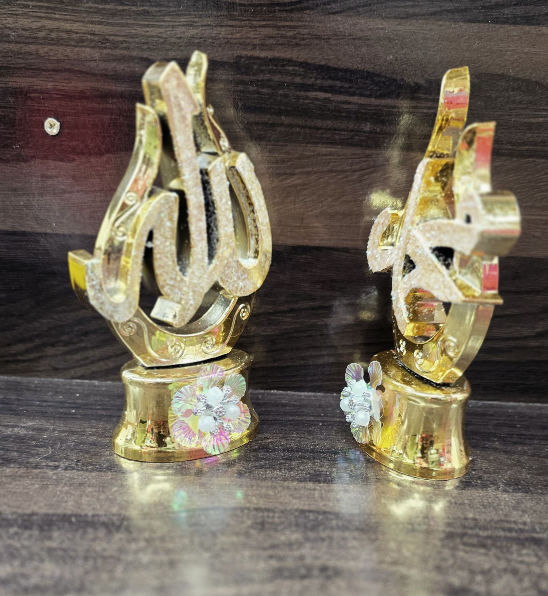 Picture of new model showpiece Allah Muhammad dex unique 2 in 1 showpiece gift